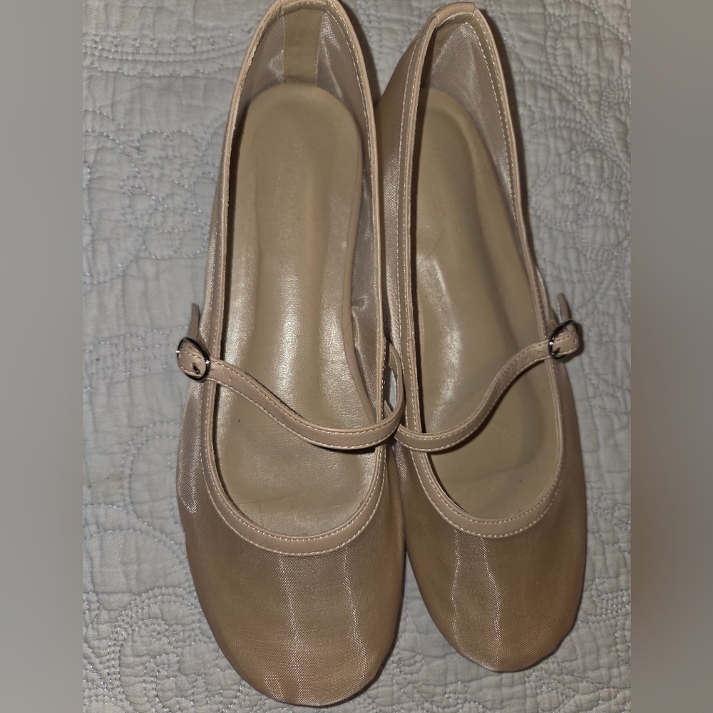 Size 7.5 Tony Bianco Mesh Melanie Ballet